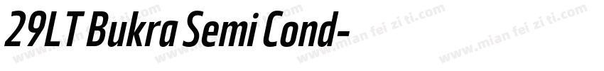 29LT Bukra Semi Cond字体转换
